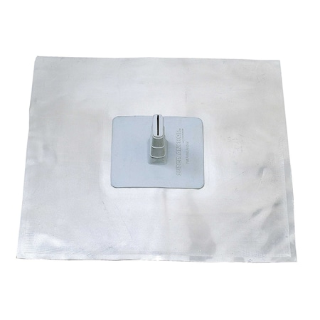 Super Anchor Safety ARS Series Aluminum Flashing Base w/ EPDM Stem Section. 20"x20"x3" 2020